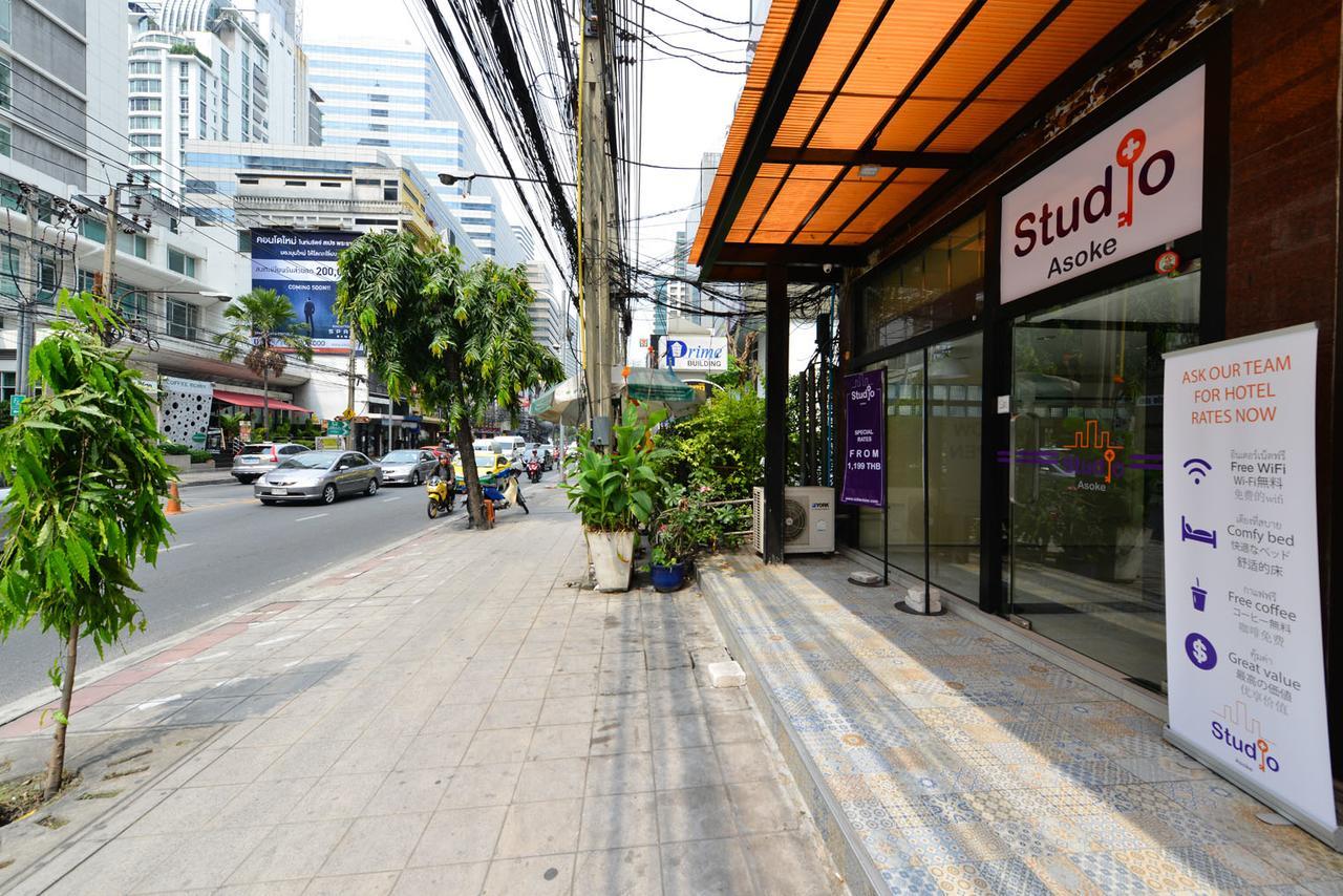 Hotel Studio Asoke Bangkok Exterior foto