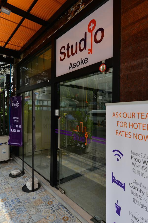 Hotel Studio Asoke Bangkok Exterior foto